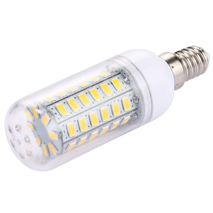 E14 5W LED Corn Light, 56 LEDs SMD 5730 Bulb, AC 220V-garmade.com