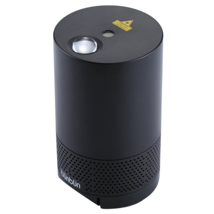 Blinblin Major 1 6W USB Charging Portable RGB Laser Projector Bluetooth Stereo Sound Speaker(Black)-garmade.com