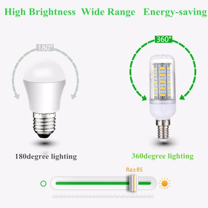 E14 3.5W 36 LEDs SMD 5730 LED Corn Light Bulb, AC 110-220V (Warm White)-garmade.com