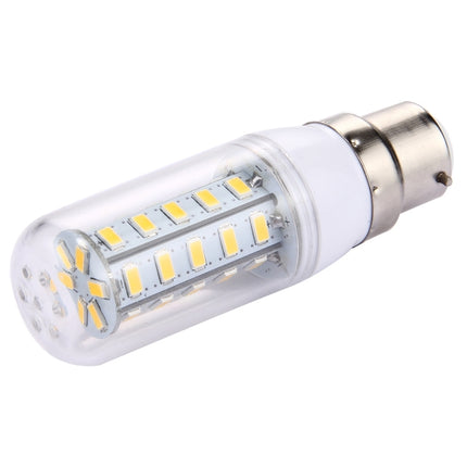 B22 3.5W 36 LEDs SMD 5730 LED Corn Light Bulb, AC 12-80V (Warm White)-garmade.com