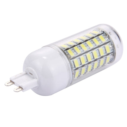 G9 5.5W 69 LEDs SMD 5730 LED Corn Light Bulb, AC 200-240V (White Light)-garmade.com