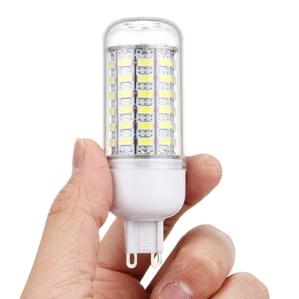 G9 5.5W 69 LEDs SMD 5730 LED Corn Light Bulb, AC 200-240V (White Light)-garmade.com