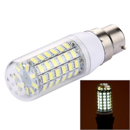 B22 5.5W 69 LEDs SMD 5730 LED Corn Light Bulb, AC 200-240V (White Light)-garmade.com