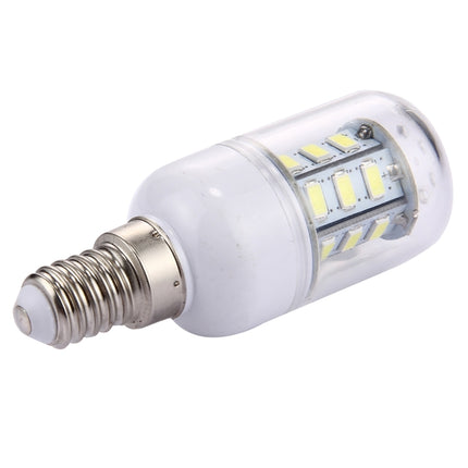 E14 2.5W 24 LEDs SMD 5730 LED Corn Light Bulb, AC 12-80V (White Light)-garmade.com