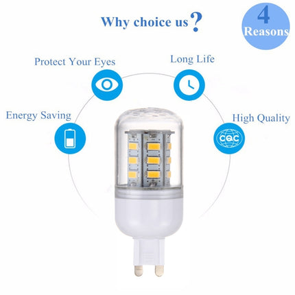 G9 2.5W 24 LEDs SMD 5730 LED Corn Light Bulb, AC 12-80V (Warm White)-garmade.com