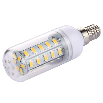 E14 3.5W 36 LEDs SMD 5730 LED Corn Light Bulb, AC 12-80V (Warm White)-garmade.com