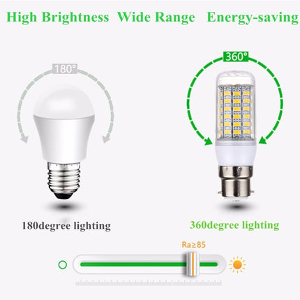 B22 5.5W 69 LEDs SMD 5730 LED Corn Light Bulb, AC 110-130V (Warm White)-garmade.com