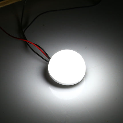 48mm 3W Semi-circular LED Bulbs, DC 12V (White Light)-garmade.com