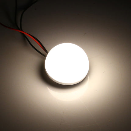 35mm 3W Semi-circular LED Bulbs, DC 5V (Warm White)-garmade.com