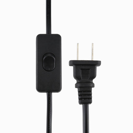 10A Button Switch Power Supply Cable, Cable Length: 1.8m, US Plug, AC 220V-garmade.com