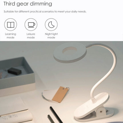 Original Xiaomi Yeelight J1 5W USB Charging Clip-On LED Desk Lamp with 3-modes Dimming-garmade.com
