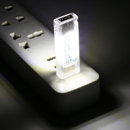 12 LEDs Double Sided Stackable USB Light(White Light)-garmade.com