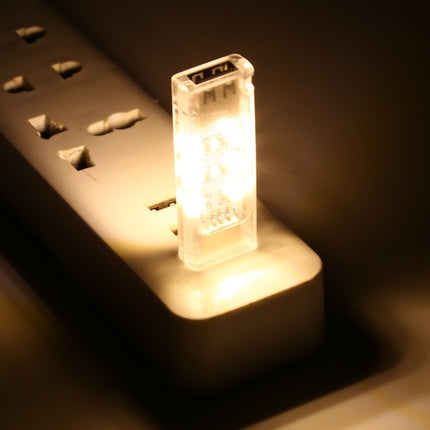 12 LEDs Double Sided Stackable USB Light(Warm White)-garmade.com