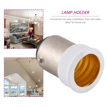 B15 to E14 Light Lamp Bulbs Adapter Converter-garmade.com