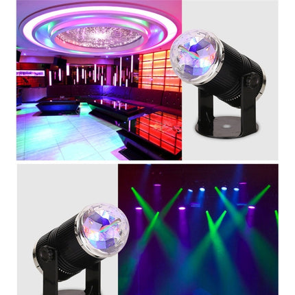 3W Mini Rotating Magic Ball LED Stage Light , US Plug-garmade.com