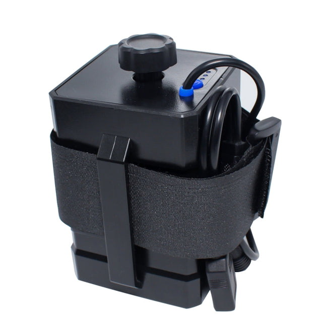 3 Sections 18650/26650 IPX7 Waterproof Battery Box with 12v Round Head & 5v USB Connector Output Voltage Does Not Include Battery(Black)-garmade.com