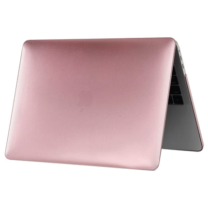 For 2016 New Macbook Pro 13.3 inch A1706 & A1708 Laptop PC + Metal Oil Surface Protective Case (Rose Gold)-garmade.com