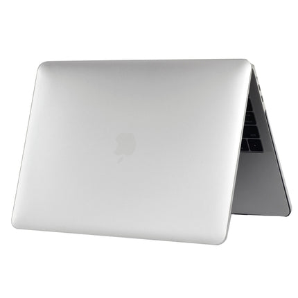 For 2016 New Macbook Pro 13.3 inch A1706 & A1708 Laptop PC + Metal Oil Surface Protective Case(Silver)-garmade.com