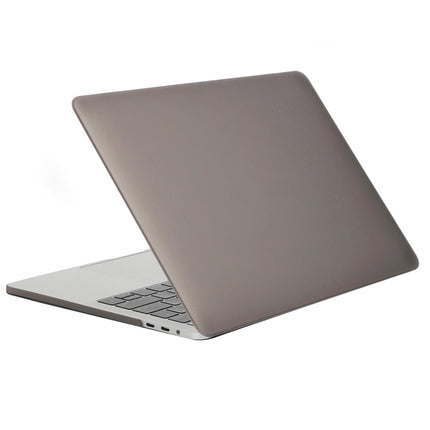 Laptop Frosted Texture PC Protective Case for 2016 New Macbook Pro 13.3 inch A2159 & A1706 & A1708(Grey)-garmade.com