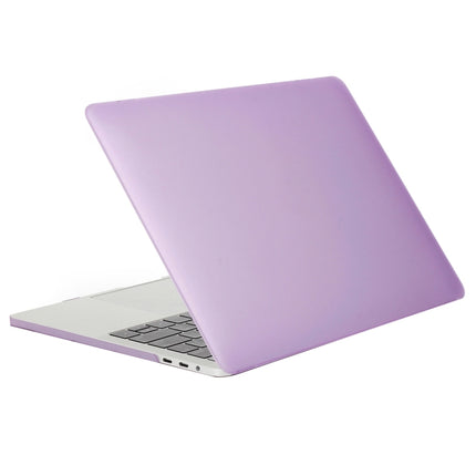 Laptop Frosted Texture PC Protective Case for 2016 New Macbook Pro 13.3 inch A2159 & A1706 & A1708(Purple)-garmade.com