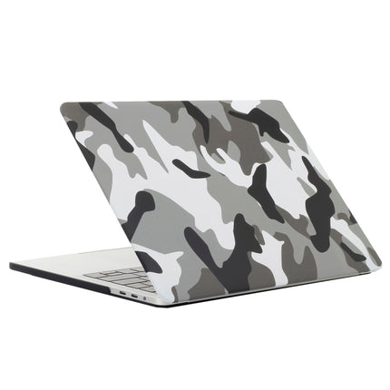 For 2016 New Macbook Pro 13.3 inch A1706 & A1708 Grey Camouflage Pattern Laptop Water Decals PC Protective Case-garmade.com