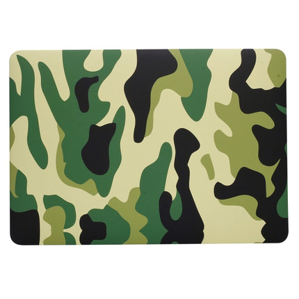 For 2016 New Macbook Pro 13.3 inch A1706 & A1708 Green Camouflage Pattern Laptop Water Decals PC Protective Case-garmade.com