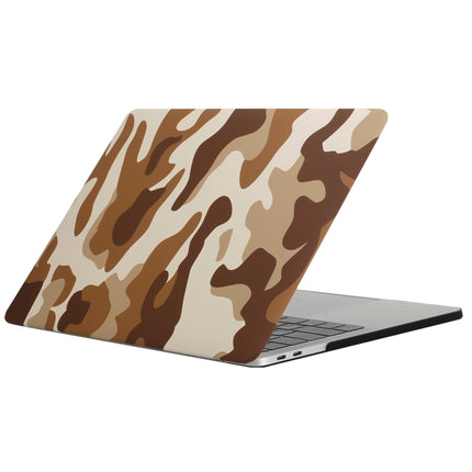 For 2016 New Macbook Pro 13.3 inch A1706 & A1708 Brown Camouflage Pattern Laptop Water Decals PC Protective Case-garmade.com