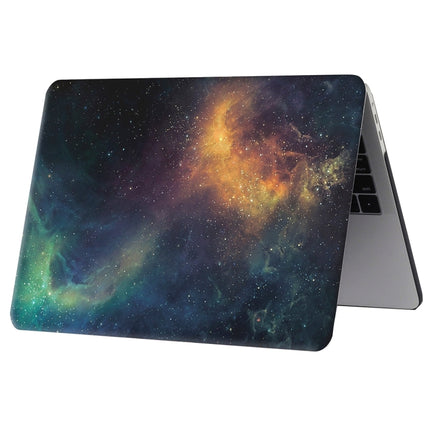 For 2016 New Macbook Pro 13.3 inch A1706 & A1708 Green Starry Sky Pattern Laptop Water Decals PC Protective Case-garmade.com
