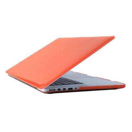 For 2016 New Macbook Pro 13.3 inch A1706 & A1708 & A2179 (2020) Laptop Crystal PC Protective Case(Orange)-garmade.com