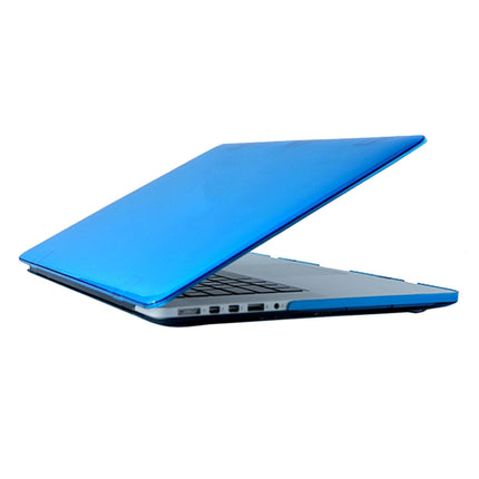 For 2016 New Macbook Pro 13.3 inch A1706 & A1708 & A2179 (2020) Laptop Crystal PC Protective Case(Blue)-garmade.com