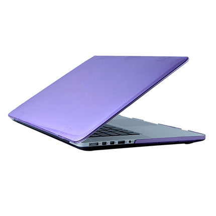 For 2016 New Macbook Pro 13.3 inch A1706 & A1708 & A2179 (2020) Laptop Crystal PC Protective Case(Purple)-garmade.com