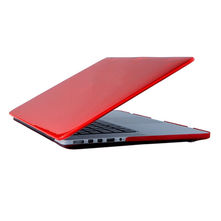 For 2016 New Macbook Pro 13.3 inch A1706 & A1708 & A2179 (2020) Laptop Crystal PC Protective Case(Red)-garmade.com