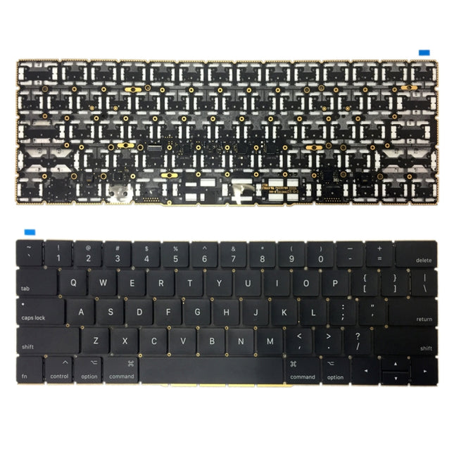 2016 US Version Keyboard for MacBook Pro 15.4 inch A1707 (2016 - 2017) / MacBook Pro 13.3 inch A1706 (2016 - 2017)-garmade.com