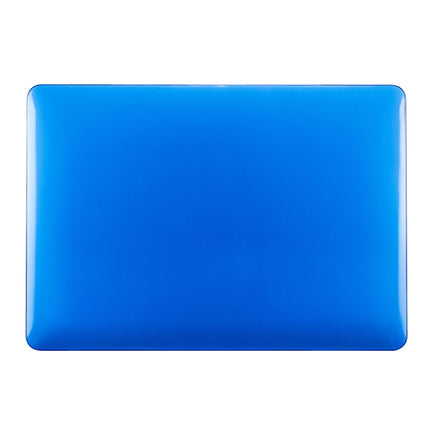 For MacBook Air 13.3 inch A1932 2018 & A2179 2020 & A2337 Laptop Crystal Style Protective Case(Dark Blue)-garmade.com