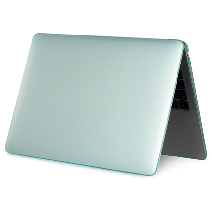 For MacBook Air 13.3 inch A1932 2018 & A2179 2020 & A2337 Laptop Crystal Style Protective Case(Green)-garmade.com