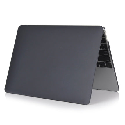 For MacBook Air 13.3 inch A1932 2018 & A2179 2020 & A2337 Laptop Matte Style Protective Case(Black)-garmade.com