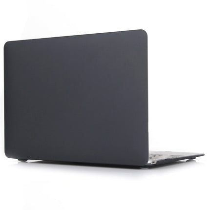 For MacBook Air 13.3 inch A1932 2018 & A2179 2020 & A2337 Laptop Matte Style Protective Case(Black)-garmade.com