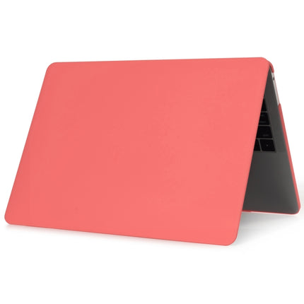 For MacBook Air 13.3 inch A1932 2018 & A2179 2020 & A2337 Laptop Matte Style Protective Case(Coral Red)-garmade.com