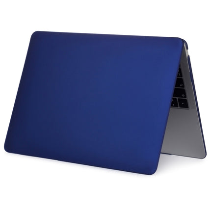 For MacBook Air 13.3 inch A1932 2018 & A2179 2020 & A2337 Laptop Matte Style Protective Case(Peony Blue)-garmade.com