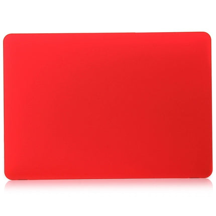 For MacBook Air 13.3 inch A1932 2018 & A2179 2020 & A2337 Laptop Matte Style Protective Case(Red)-garmade.com