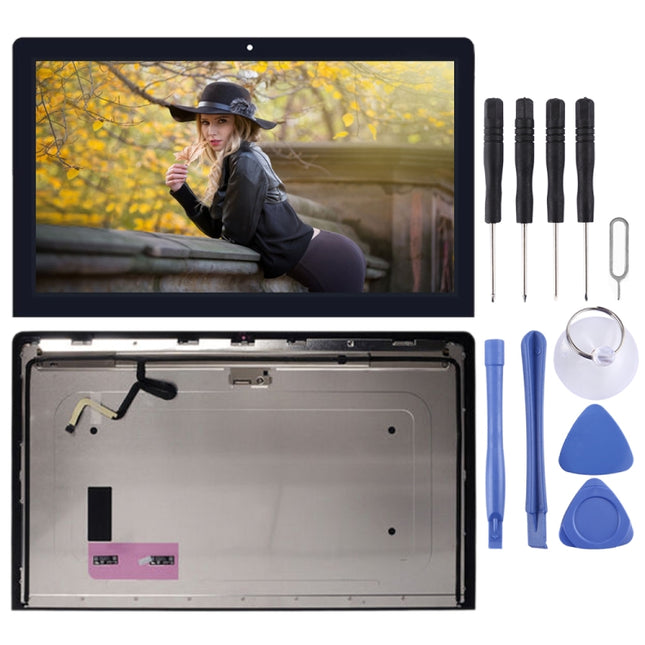 LCD Screen and Digitizer Full Assembly for Apple iMac 27 inch A1419 2K LM270WQ1(SD)(F1)(SD)(F2) 661-7169 (2012-2013)(Black)-garmade.com