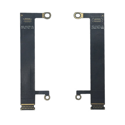 1 Pair LCD Flex Cable for Macbook Pro 15 inch A1707 821-01270-01 821-01271-01 2016 2017-garmade.com
