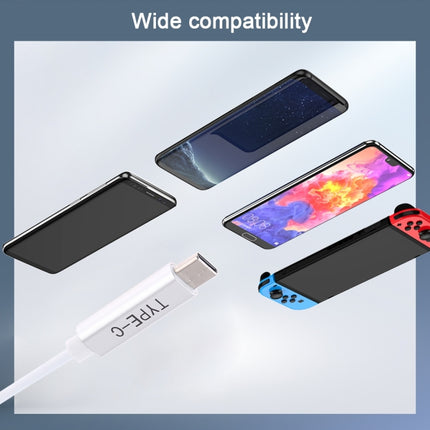 45W / 60W / 65W 5 Pin MagSafe 2 (T-Shaped) to USB-C / Type-C PD Charging Cable(White)-garmade.com