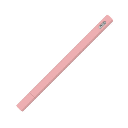 LOVE MEI For Apple Pencil 2 Triangle Shape Stylus Pen Silicone Protective Case Cover(Pink)-garmade.com