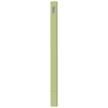 LOVE MEI For Apple Pencil 2 Triangle Shape Stylus Pen Silicone Protective Case Cover(Green)-garmade.com