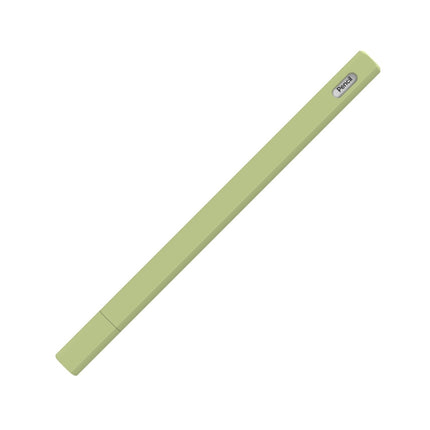 LOVE MEI For Apple Pencil 2 Triangle Shape Stylus Pen Silicone Protective Case Cover(Green)-garmade.com