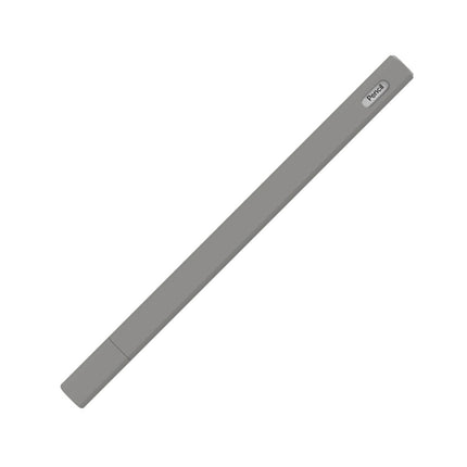 LOVE MEI For Apple Pencil 2 Triangle Shape Stylus Pen Silicone Protective Case Cover(Grey)-garmade.com