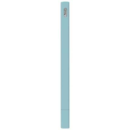 LOVE MEI For Apple Pencil 2 Triangle Shape Stylus Pen Silicone Protective Case Cover(Blue)-garmade.com