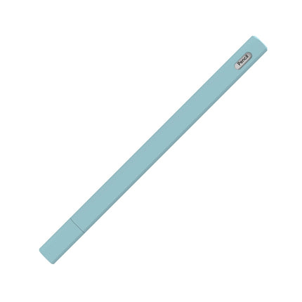 LOVE MEI For Apple Pencil 2 Triangle Shape Stylus Pen Silicone Protective Case Cover(Blue)-garmade.com