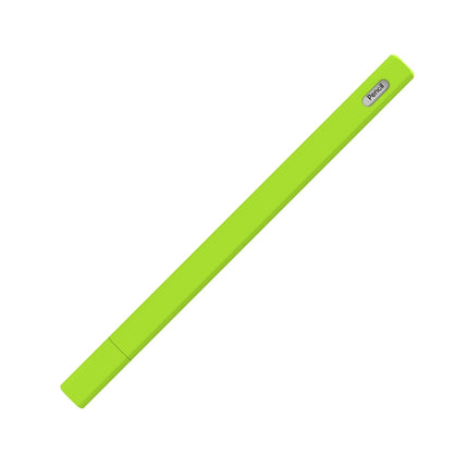 LOVE MEI For Apple Pencil 2 Triangle Shape Stylus Pen Silicone Protective Case Cover(Fluorescent Green)-garmade.com
